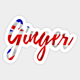 Ginger Spice Sticker